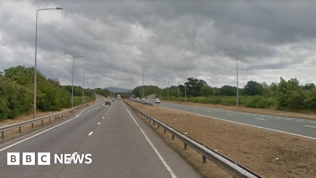 Teenage scooter rider airlifted after crash on A55 at St Asaph BBC News