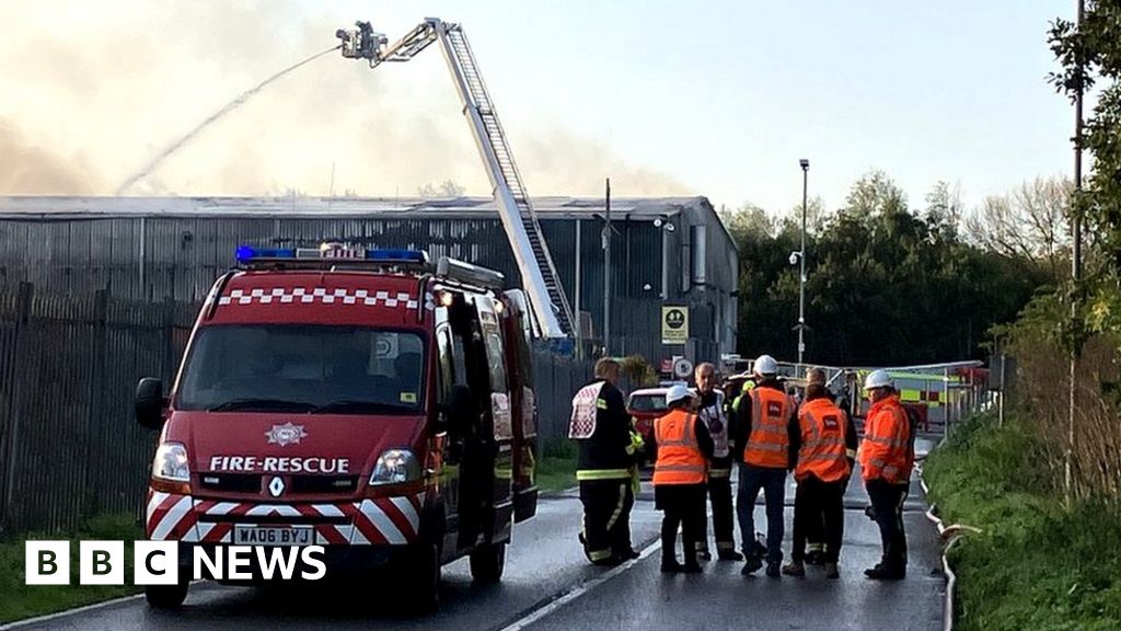 Taunton Recycling Site to remain closed indefinitely after fire BBC News