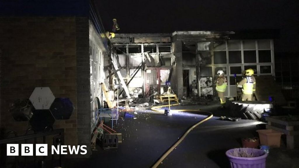 Ashton Primary School in Preston closed after weekend fire - BBC News