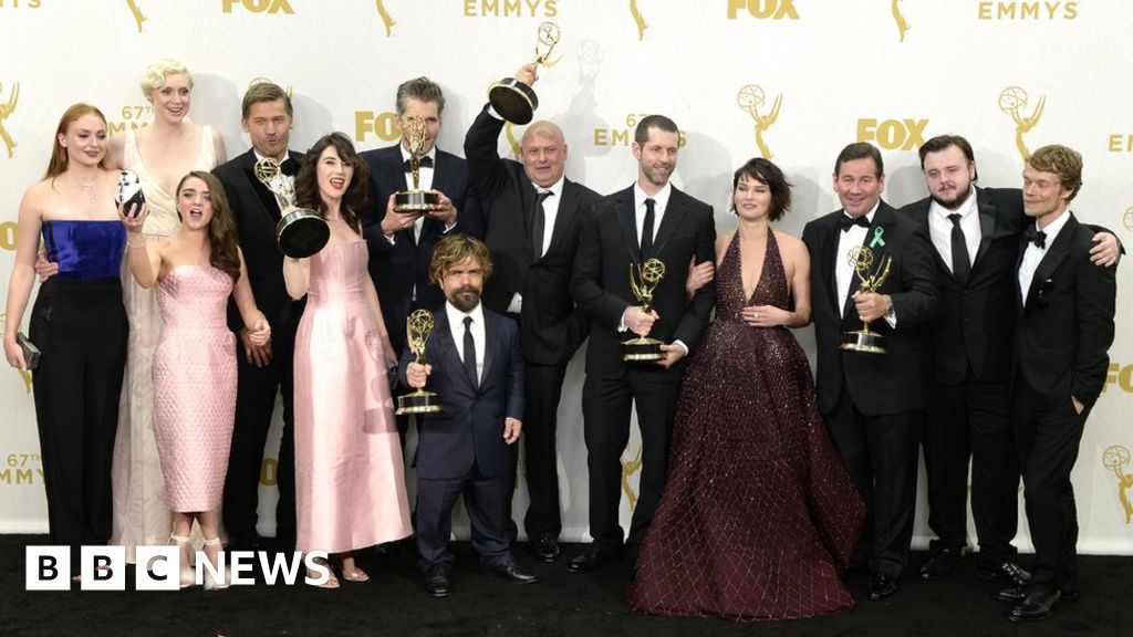 In Pictures Emmy Awards 2015 BBC News