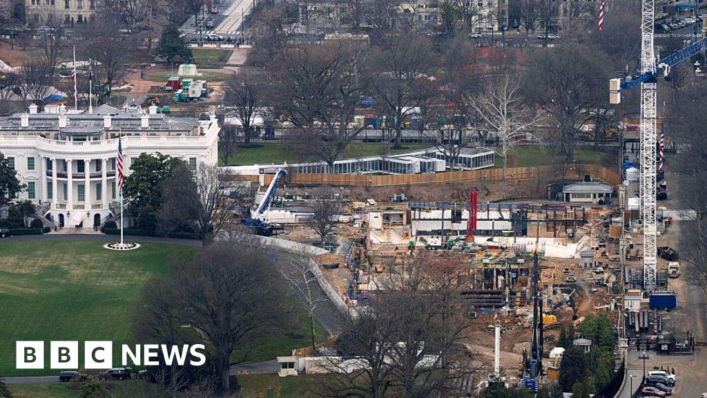 Judge temporarily halts construction of Trump's White House ballroom