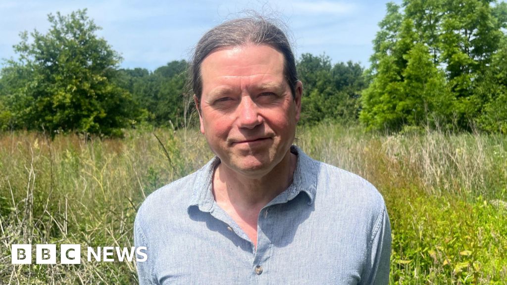 Author creates 'paradise' from old cricket field