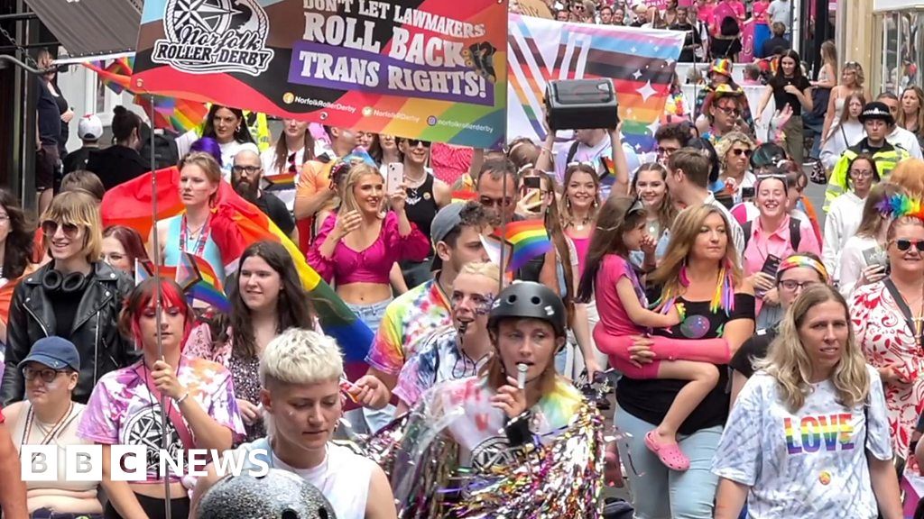 Thousands take part in annual Norwich Pride parade