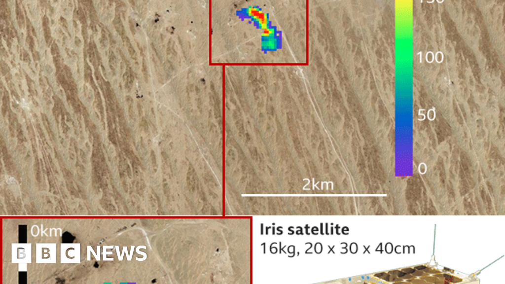 Satellite achieves sharp-eyed view of methane