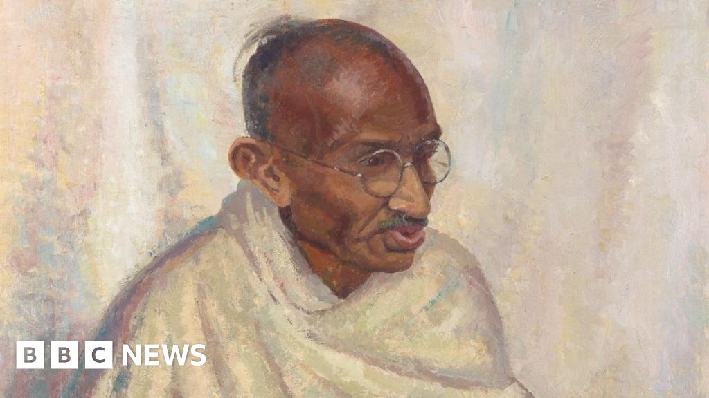 Rare oil portrait of Mahatma Gandhi to be auctioned in London
