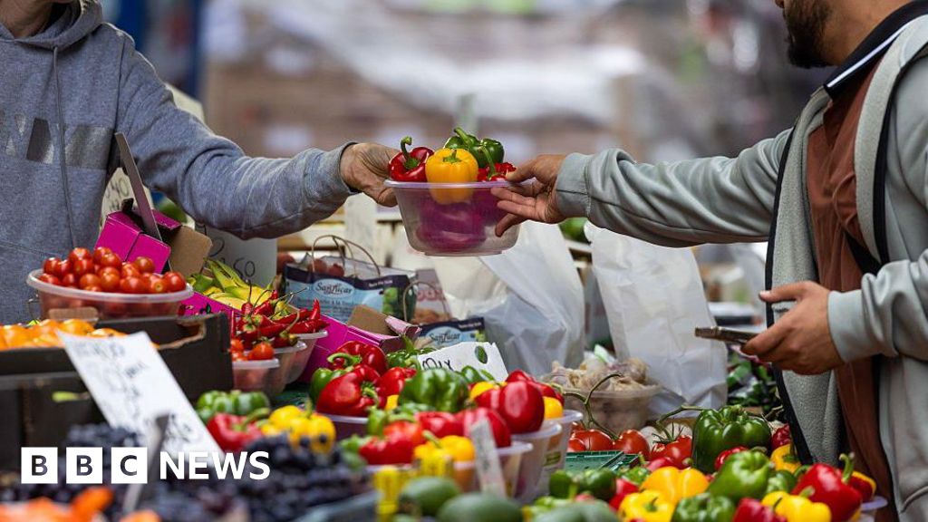 Food price rises slow as UK inflation remains at 3.8%