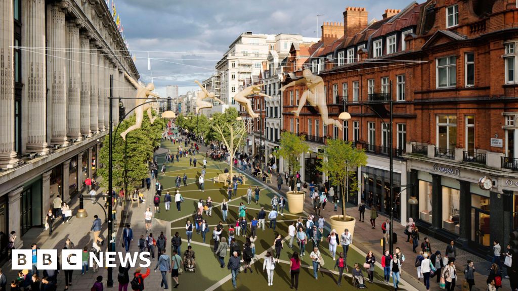 Oxford Street: London mayor revives pedestrianisation plan