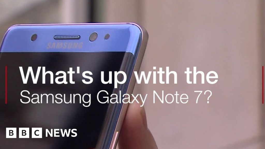 Samsung Slashes Profit Forecast Over Galaxy Note 7 Crisis Bbc News