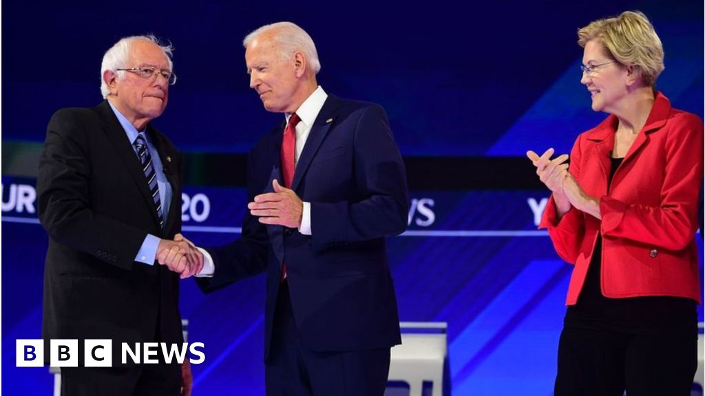 Democratic debate: Biden, Warren and Sanders spar over healthcare