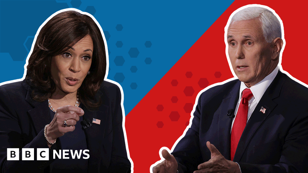 Vice-presidential debate: Pence and Harris claim fact-checking