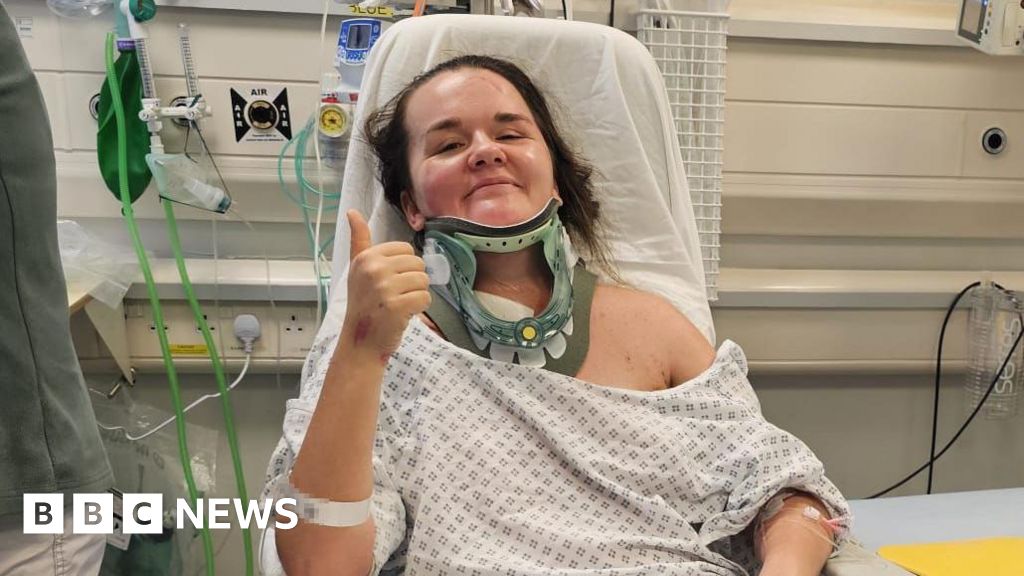 'I was hit by a car, thrown on the bonnet then run over'