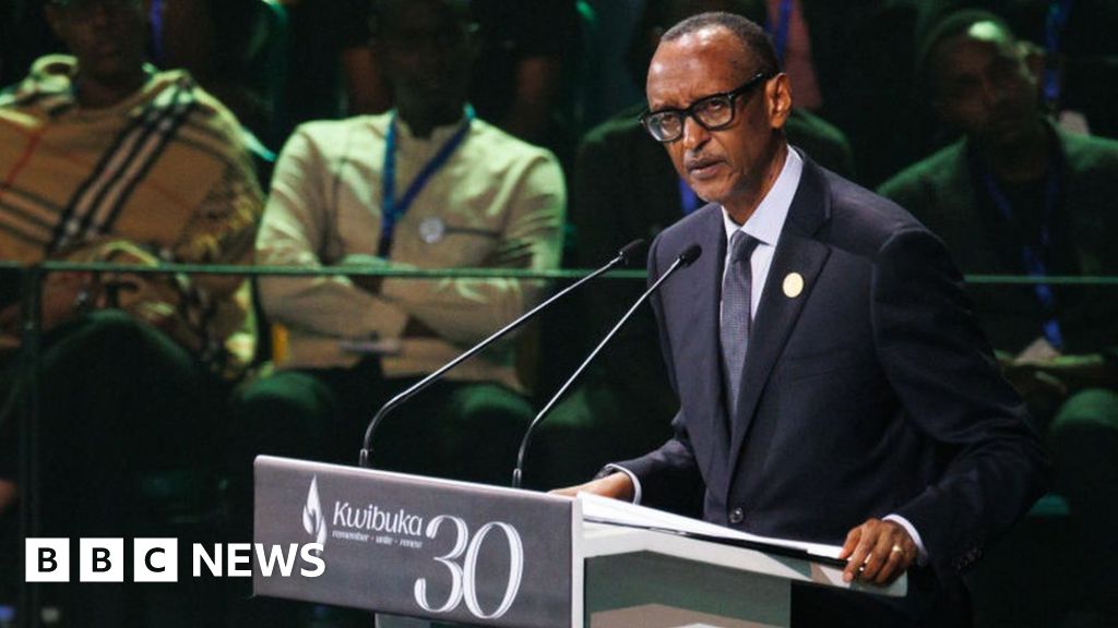 Геноцид в Руанда: Светът ни провали през 1994 г., казва президентът Пол Кагаме