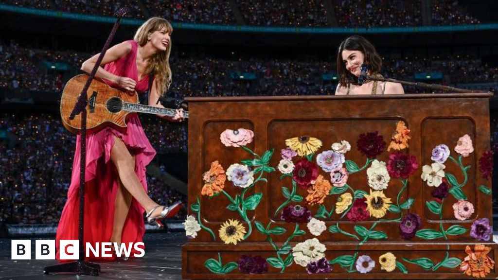 Eras tour guest could knock Swift off top of album chart