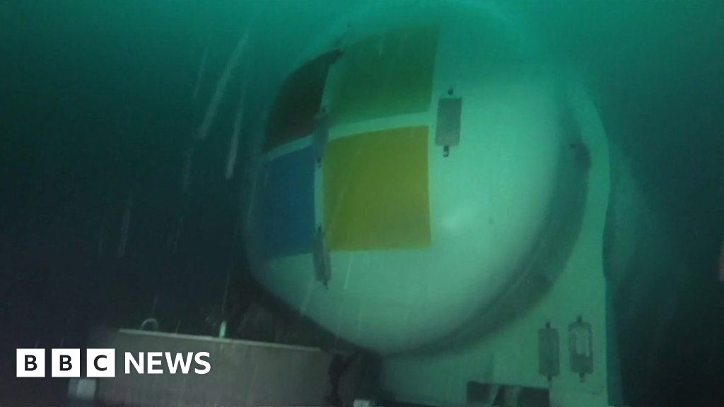 Microsoft's underwater data centre