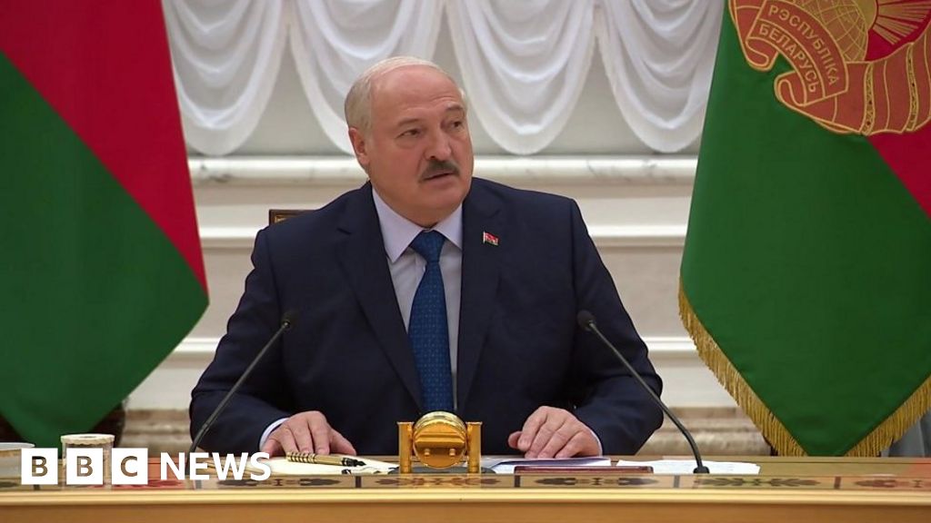 Belarus leader pressed on nuclear weapons