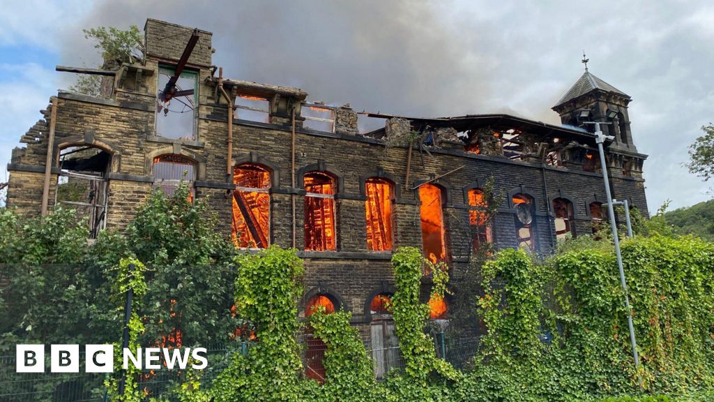 Third Major Fire Hits Dalton Mills Keighley Yorkshire