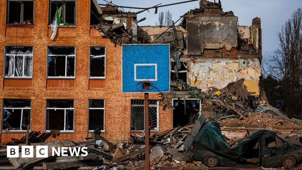 In Chernihiv, civilians are trapped as hospitals and schools attacked