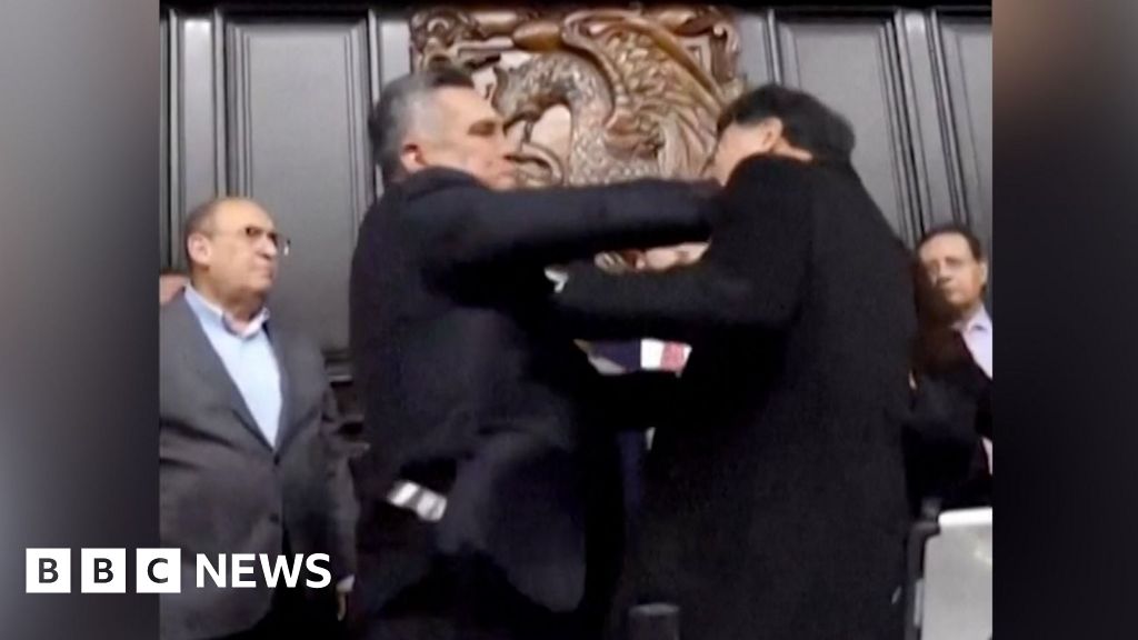 شاهد: نقاش بمجلس الشيوخ المكسيكي يتحوّل إلى شجار