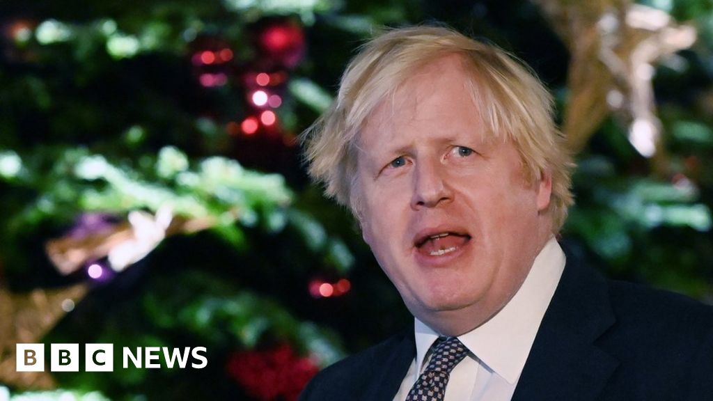 PM Boris Johnson took part in No 10 Christmas quiz last year BBC News