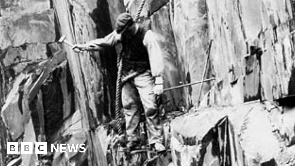 Slate quarry strike Art bid to heal divisions BBC News