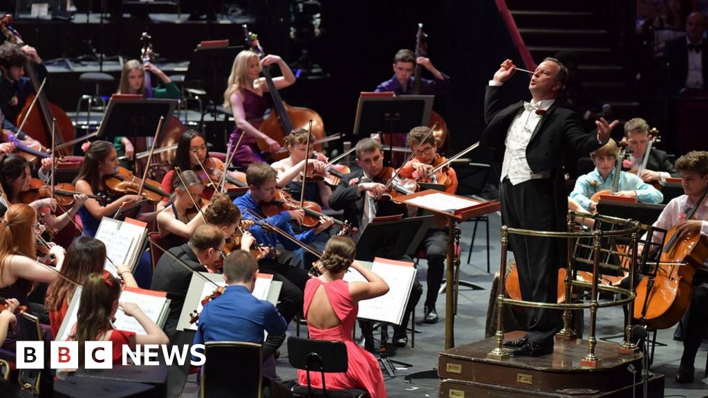 Last Night Of The Proms Stars Prepare For Spectacular Finale Bbc News