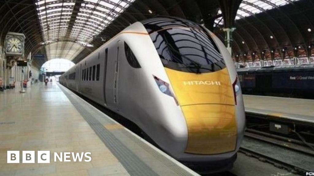 An artist's impression of the new high-speed trains