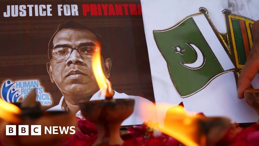 Pakistan: Brutal mob killing of Sri Lankan sparks protests photograph