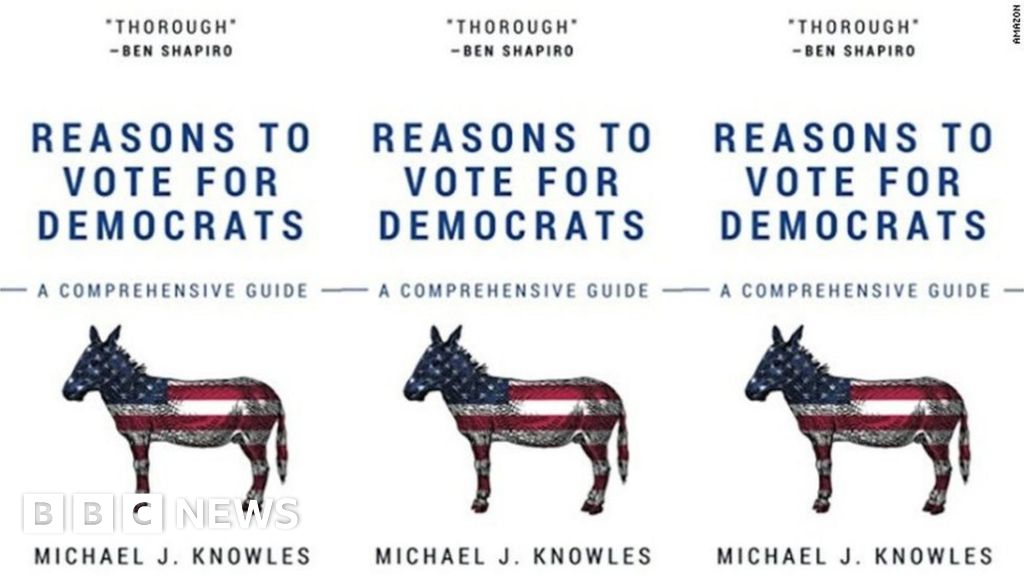 Reasons To Vote For Democrats Tops Amazon Bestseller List Bbc News