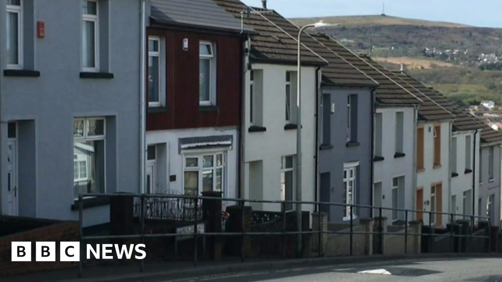 Merthyr Tydfil average house price rises by 15 BBC News