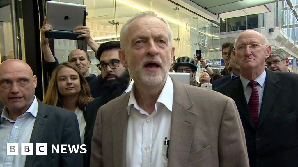 Jeremy Corbyn Wins Again Bbc News 