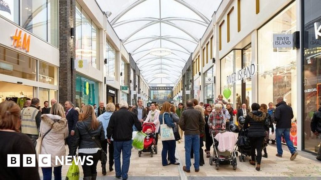 Newport's Friars Walk 'attracts 10 million in one year' BBC News