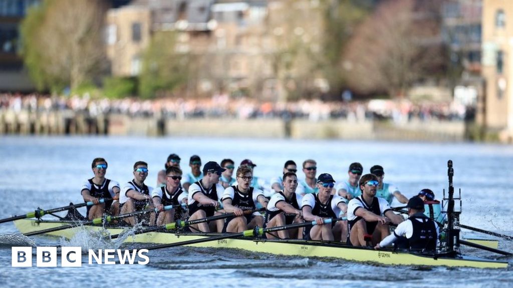 Oxford rowers criticise Thames sewage levels after Boat Race loss to Cambridge