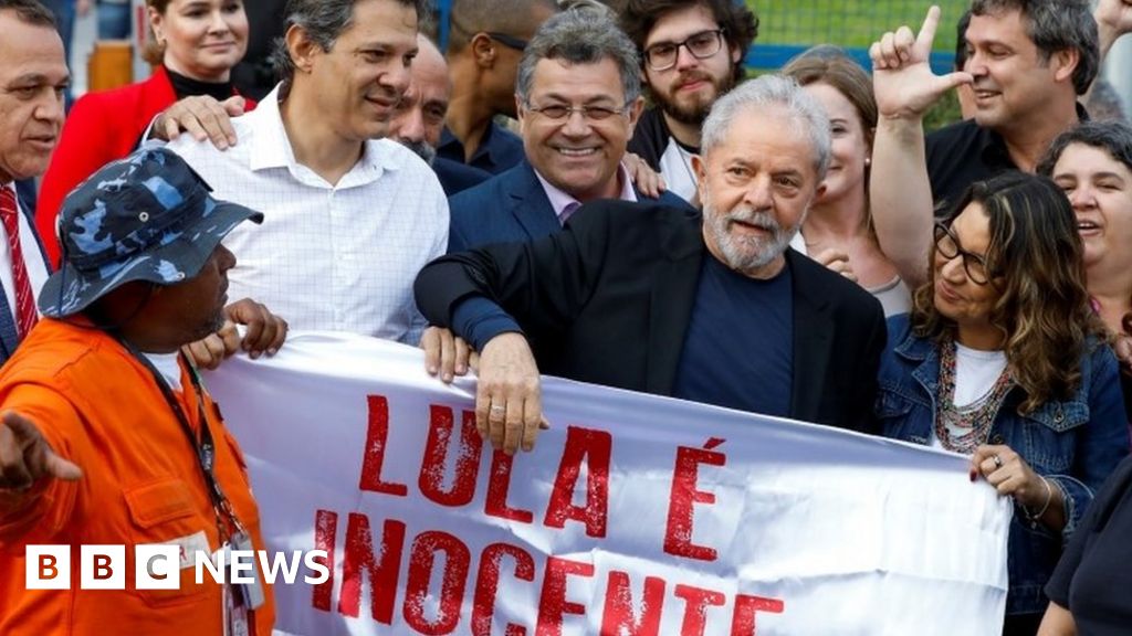 Brazil's former President Lula released from jail after court ruling