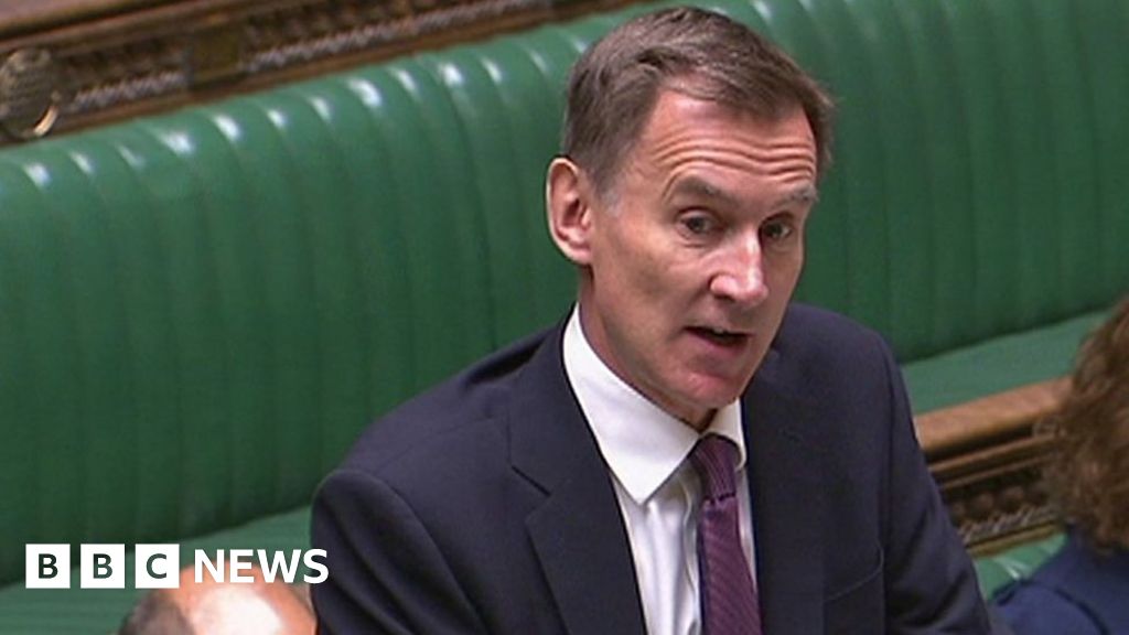Hunt: Mortgage relief schemes would make inflation worse