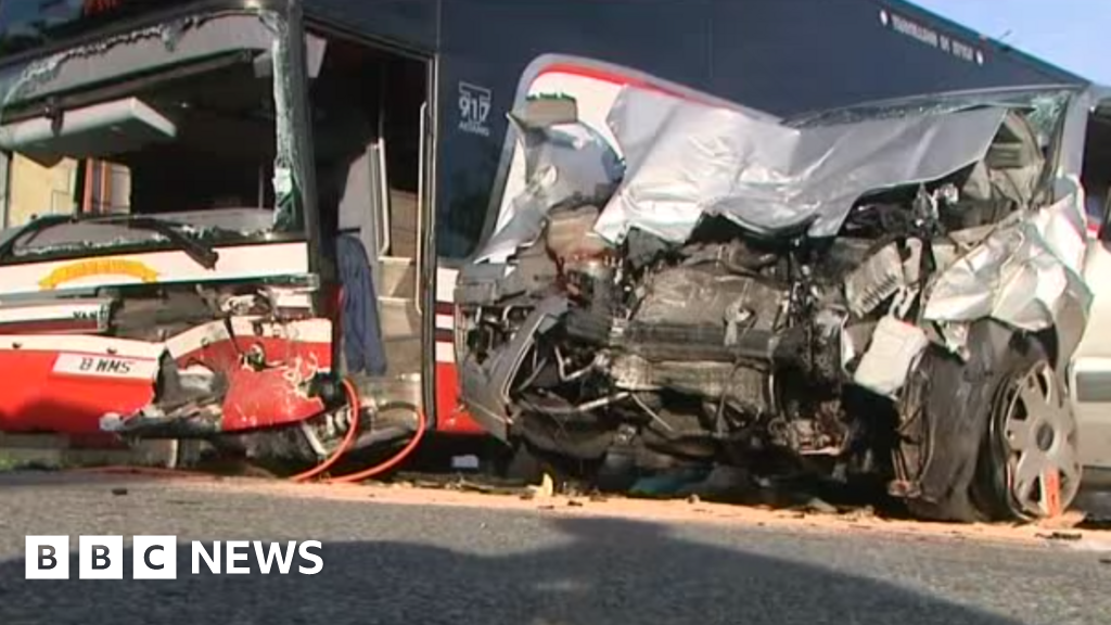 Dalbeattie pupils and teacher hurt in French bus crash BBC News