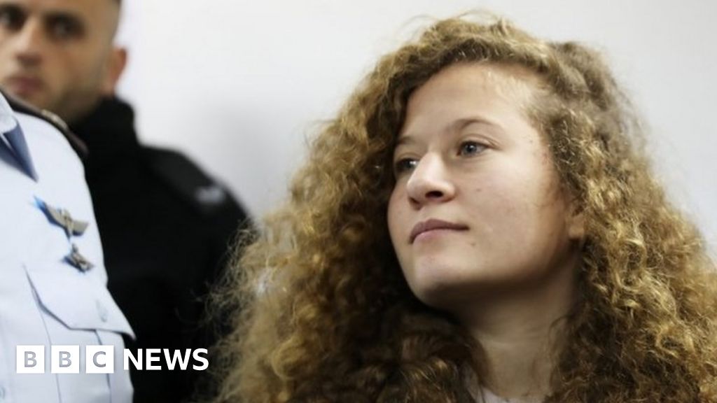 Ahed Tamimi Spotlight Turns On Palestinian Viral Slap Video Teen Bbc