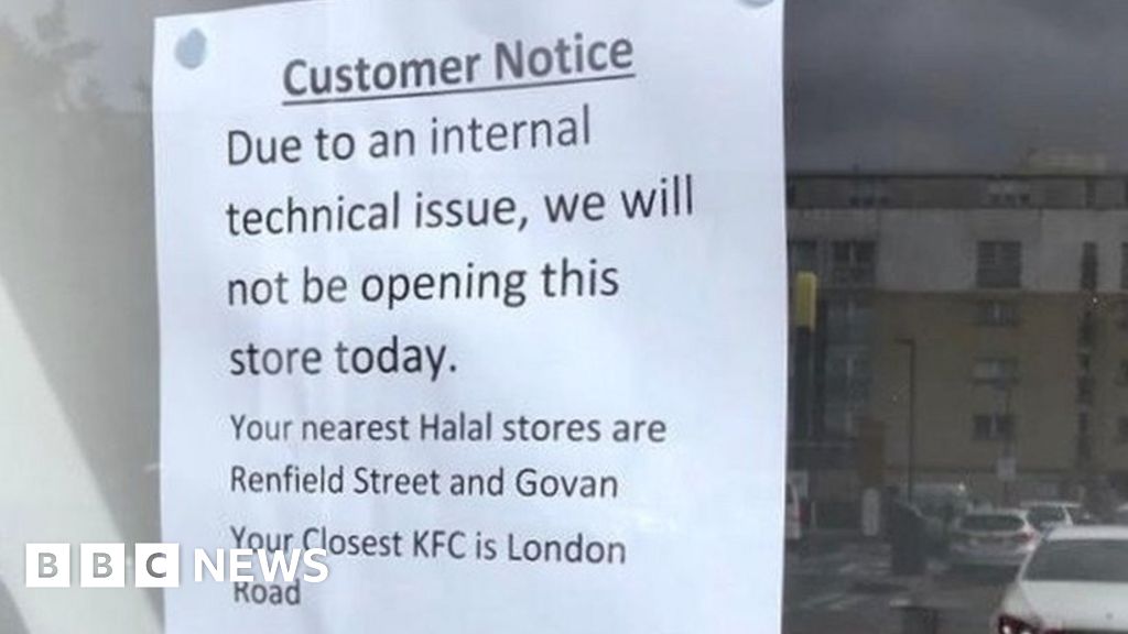 Coronavirus: Glasgow KFC branch closes after virus outbreak