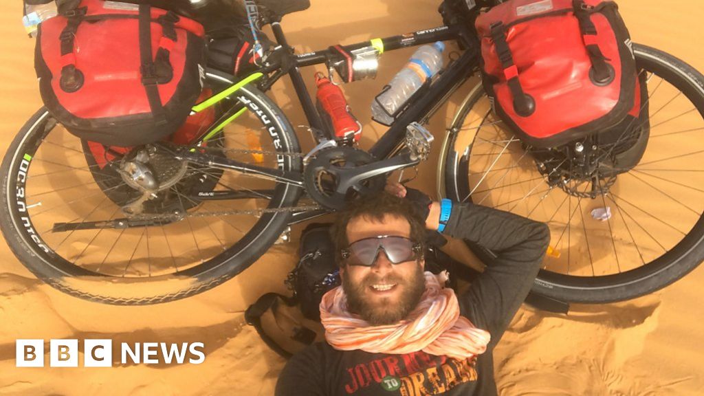 ‘I'm cycling through 54 African countries’