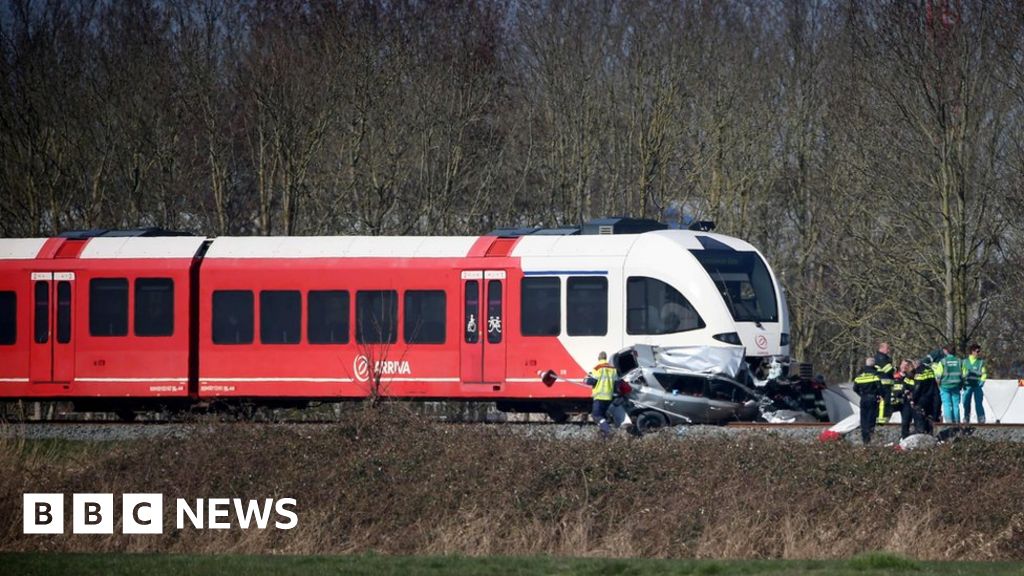 Dutch Train Crash Near Harlingen Leaves Two Dead Bbc News 