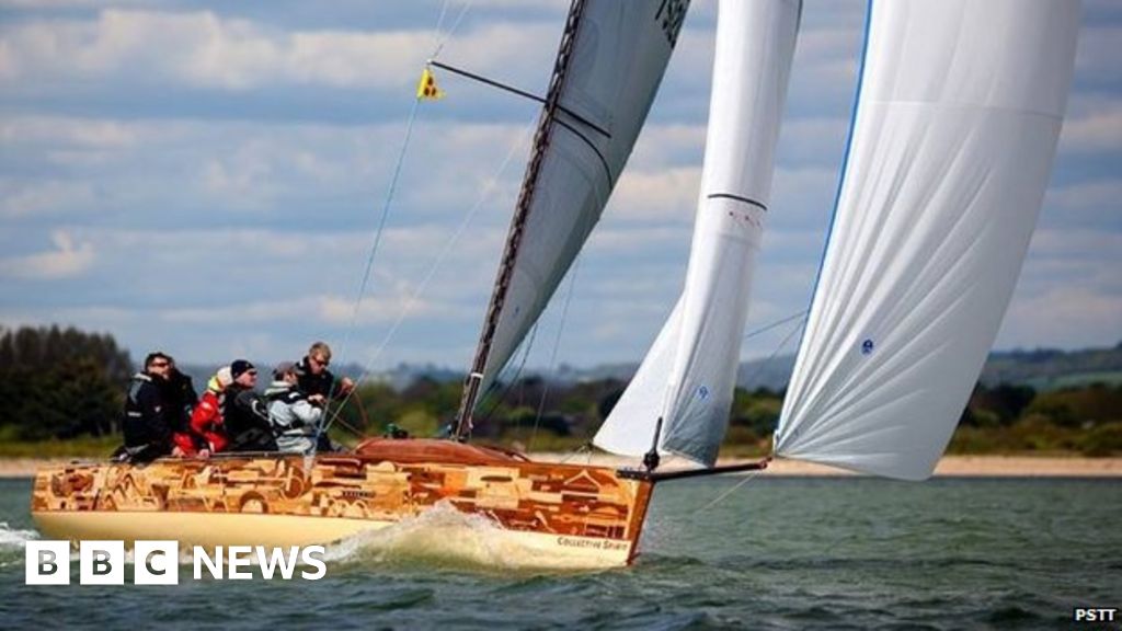 Sailing Trust loaned Olympic boat for Portsmouth pupils BBC News