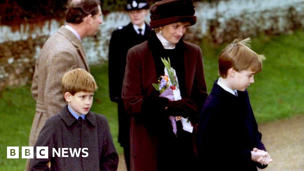 Princess Diana Princes Commission Statue 20 Years After Her Death Bbc News 