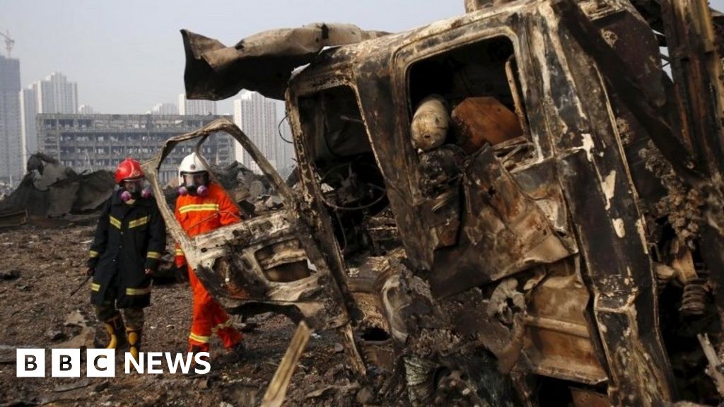 China Tianjin Explosions Nearly 100 People Still Missing Bbc News