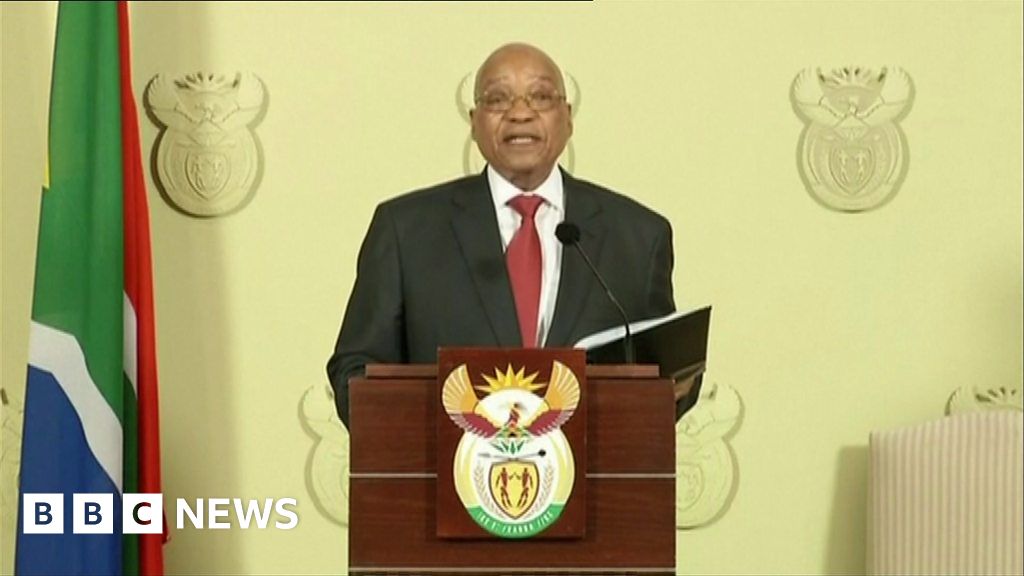 Jacob Zuma Apologises For Frustration And Confusion Bbc News