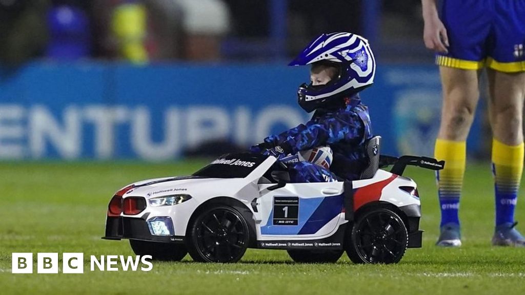 Warrington Wolves: Why this rugby mascot drove off with the ball