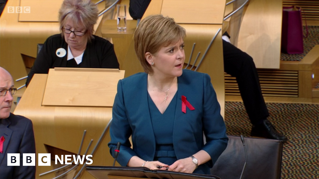 Nicola Sturgeon Lets Off Steam Over Heckling MSP - BBC News