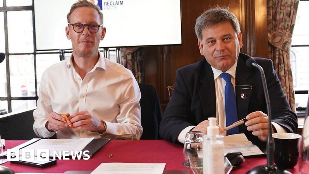 Former Conservative Mp Andrew Bridgen Joins Reclaim Party Bbc News