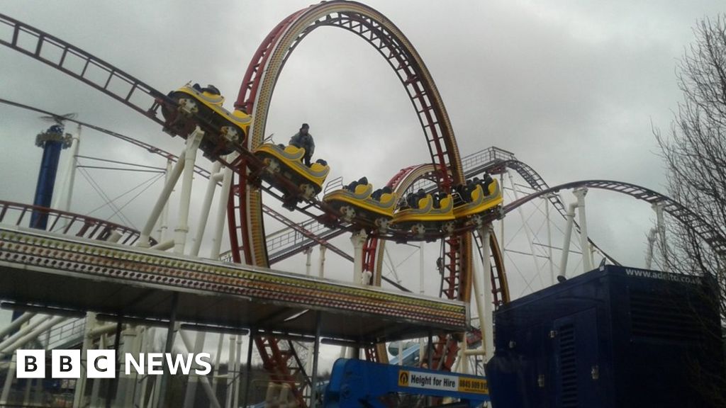 Eight rescued from rollercoaster at M D s theme park BBC News