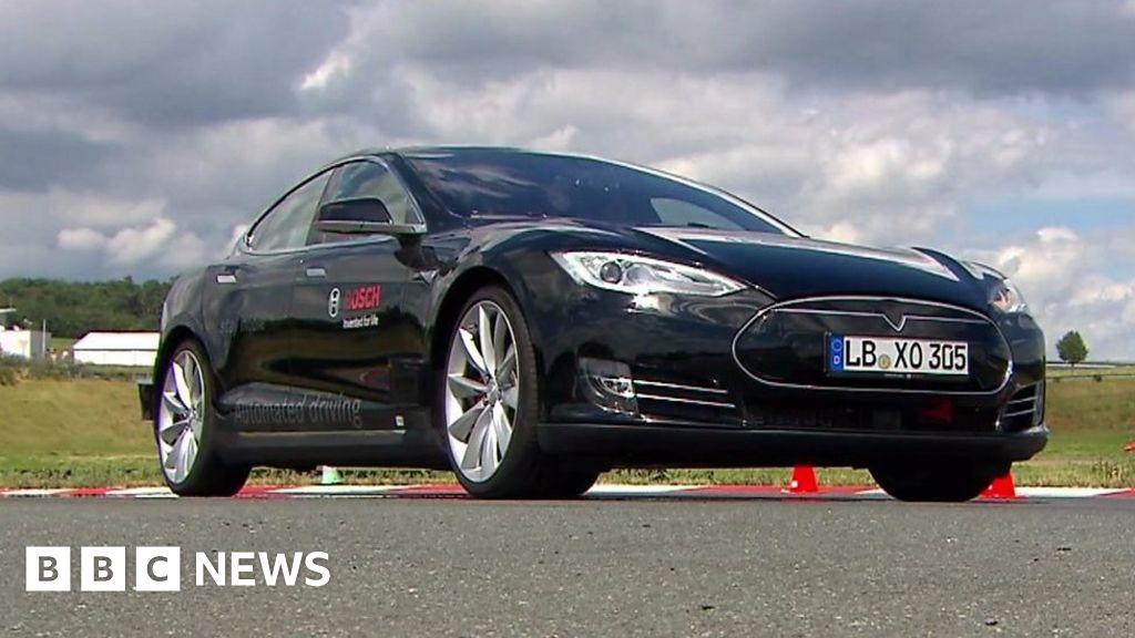 Bosch Brain Drives Autonomous Tesla Car Bbc News