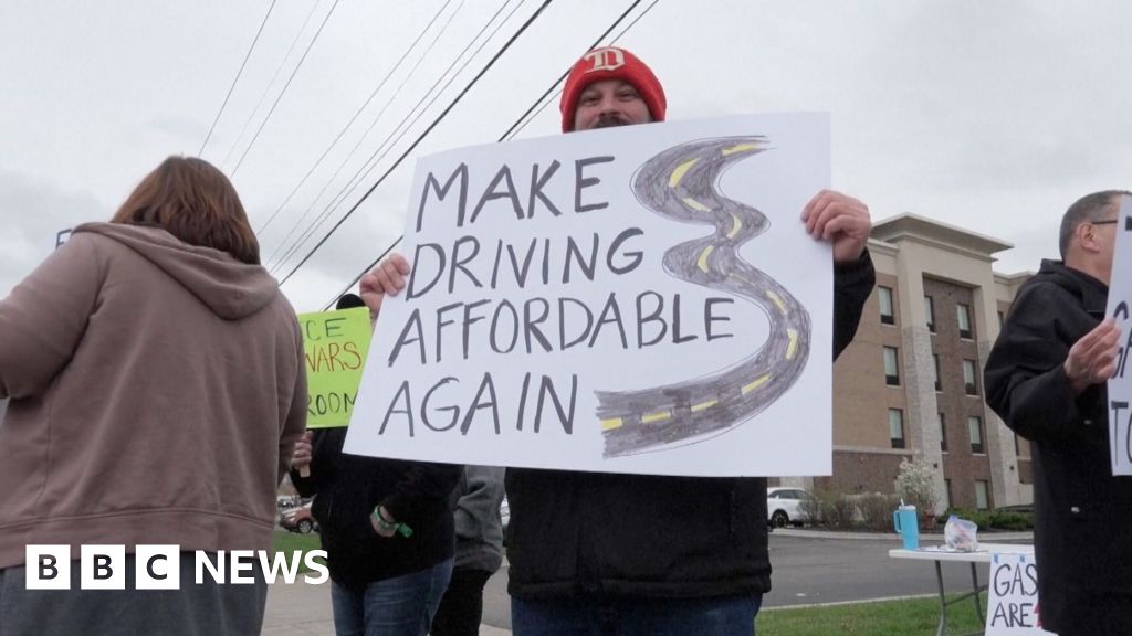 'It's just ridiculous': Americans react to gas prices