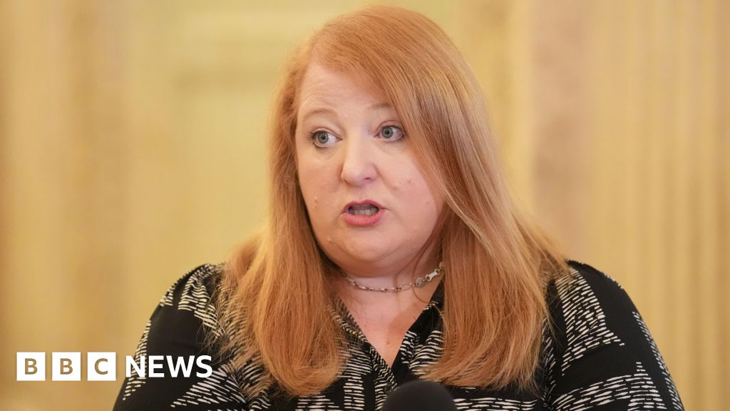Mob protests outside home of Justice Minister Naomi Long
